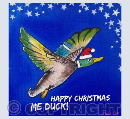 Mallard Christmas me Duck