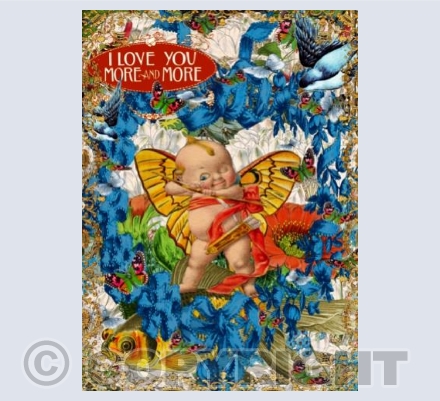 I love you more & more Cherub