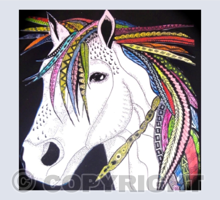 Horse called Colour