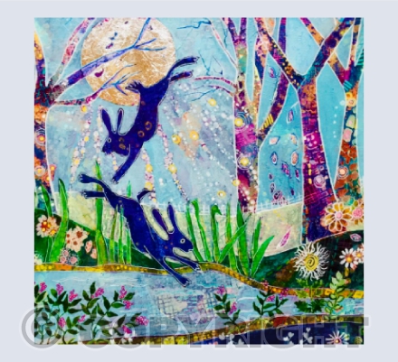 Hares Dancing