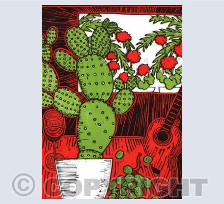 Still Life with Cactus