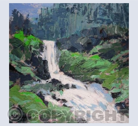 Trossachs waterfall