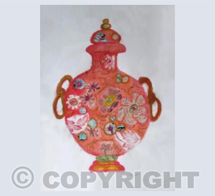 Pink Moonflask