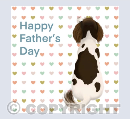 Father's Day Springer Spaniel