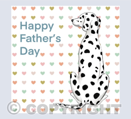 Father's Day Dalmatian