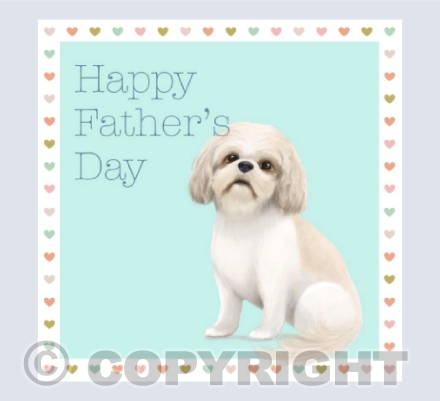 Father's Day Shih Tzu
