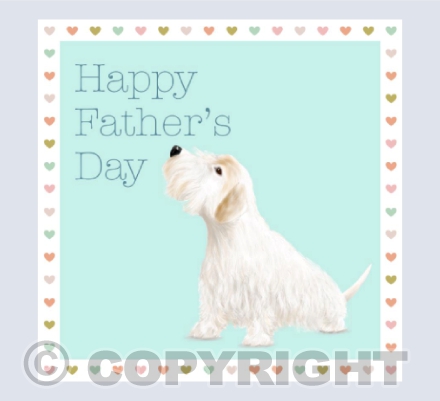 Father's Day Sealyham Terrier