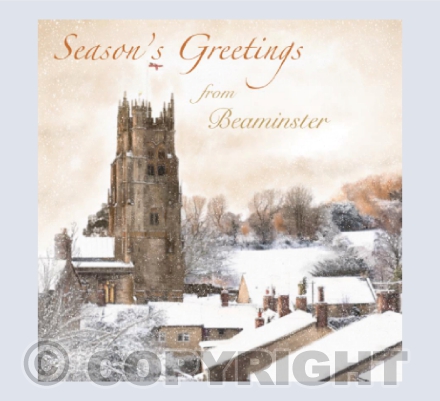 Christmas Snow in Beaminster