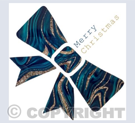 Christmas Golden Bow