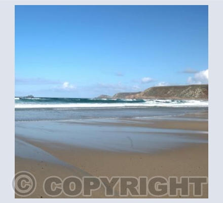The Cape from Sennen Beach