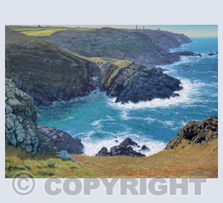 Morning Light at Pendeen (landscape)