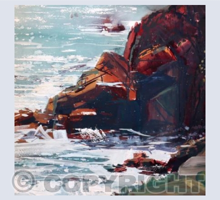 Shoreline at Porthgwarra