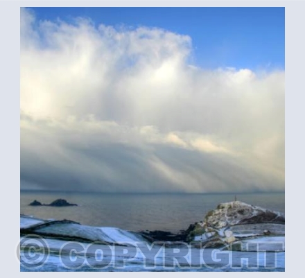After the snow at Cape Cornwall 2 (square)