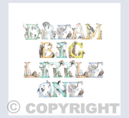 dream big little one square