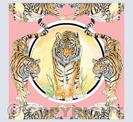 Fierce Tiger Scarf