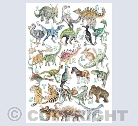 Don't Forget Me Alphabet