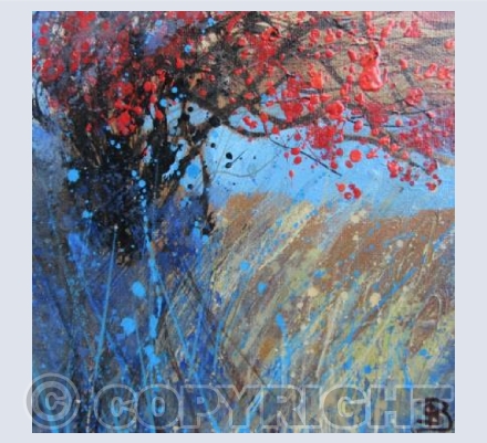 Bright Berries, Bending Bush