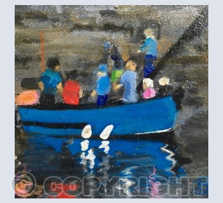 The Boat is Full, Place Ferry, St Mawes