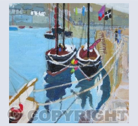 High Tide Reflections, Mousehole