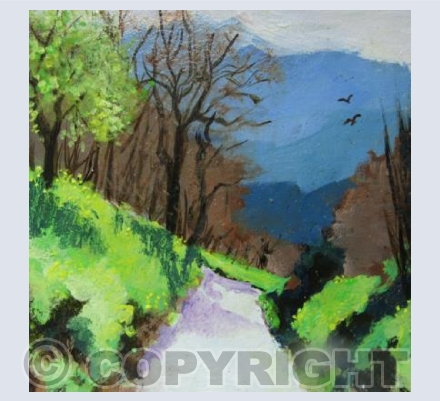 Cowslips by the Raod