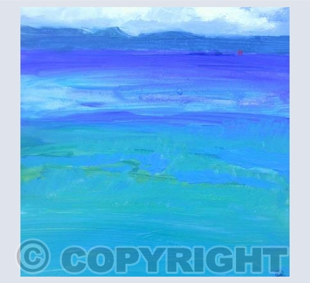 Red Sail on the Horizon