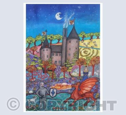 Saving the girl, Castell Coch