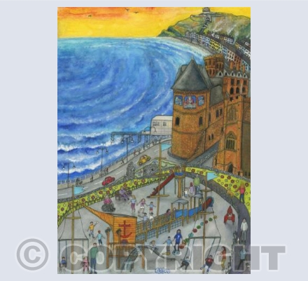 Play area, Old College, Aberystwyth