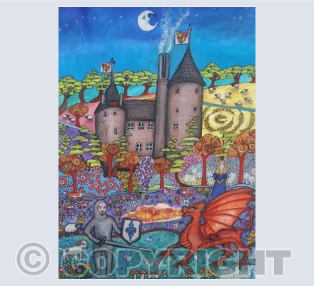 Saving the girl, Castell Coch