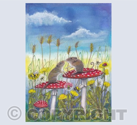 First kiss, Harvest mice