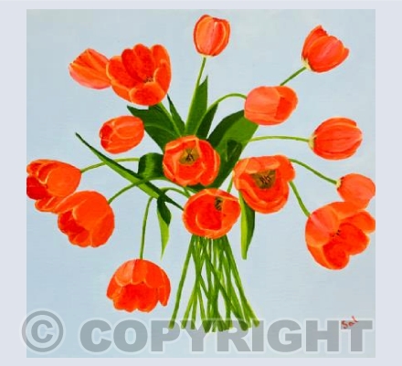 Red Tulips