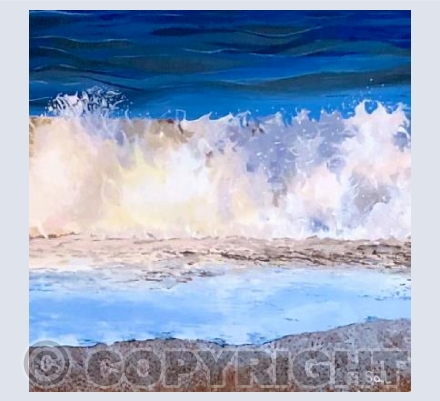 Breaking wave
