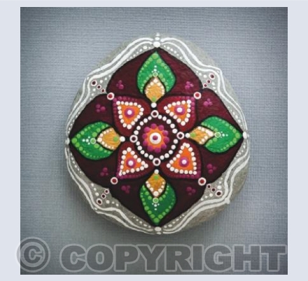 Festive Leaves Greeting Card