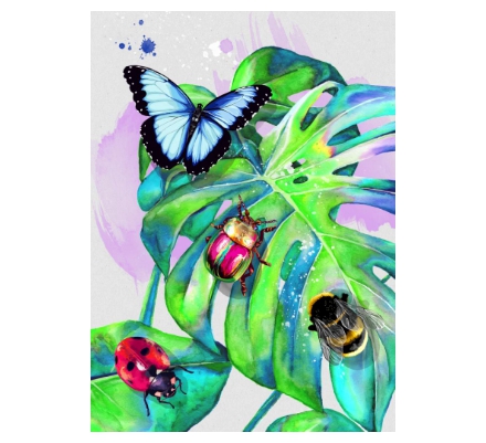 Insects digital - The secret garden