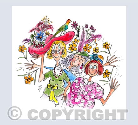 At the hat festival