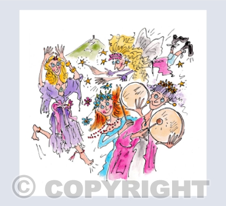 Drum and dance - Glastonbury Town