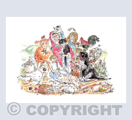 Christmas down on the farm