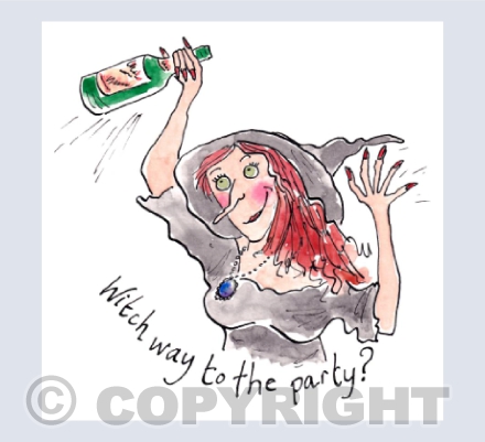 Witch way to the party?