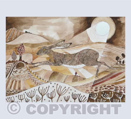 Sepia Hare