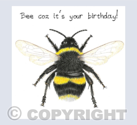 Bee coz it's your birthday