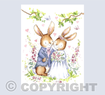 Wedding bunnies