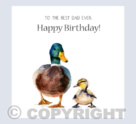 Duck Dad - Happy Birthday!
