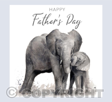 Elephants - Happy Father's Day