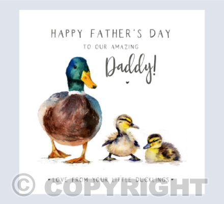 Daddy & Ducklings Father's Day