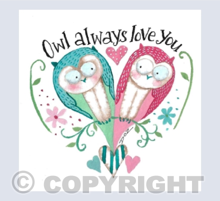 Happy Anniversary - Owl Love