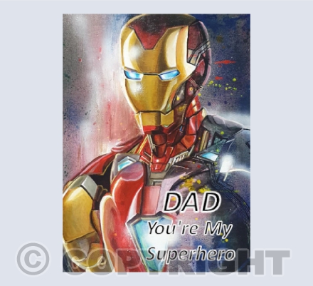Dad you're my Superhero