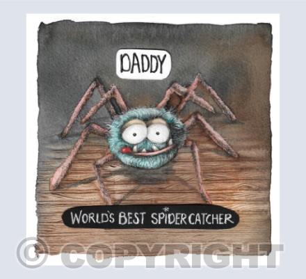 Daddy - World's Best spider Catcher