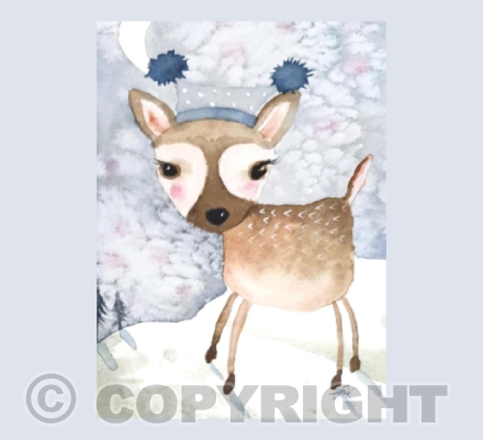 Baby Reindeer - Art by Doz