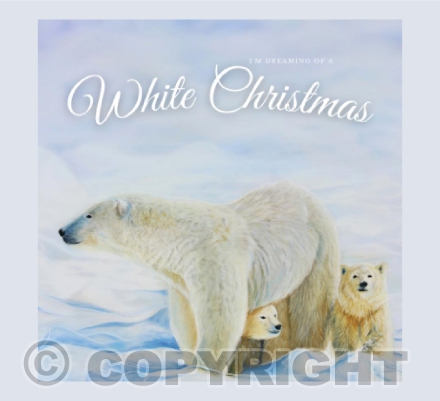 Christmas Edition - Our First Christmas - A Polar Bear Painting