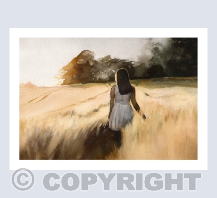 The Golden Hour - Watercolour Painting