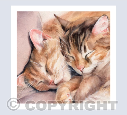 "Ezou & Dayelle" - Watercolour
